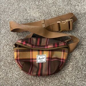 Herschel Plaid Belt Bag